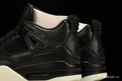 Hair Retro 4 Jordan Black Pony 0807